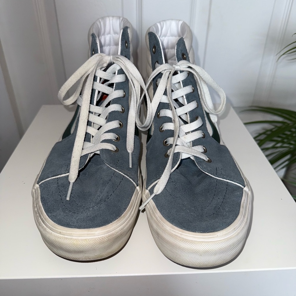 Vans Sk8-Hi Varsity Canvas Blue/Green